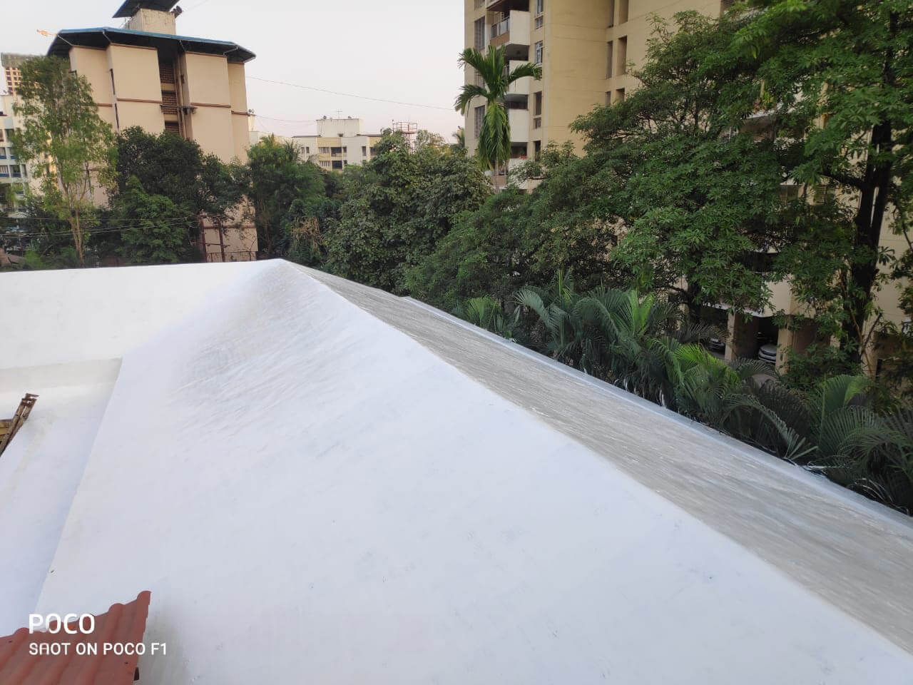 Waterproofing at clubhouse in Siddhanchal CHS, Thane